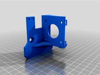 TronXY X5S Direct Drive Titan Mount + Stabilized X-Carriage + BLTouch by twystneko