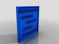 hippity hoppity sign by Awakesqaush5
