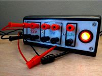 Lab power supply desk by matthgyver