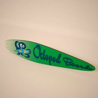 Longboard deck3d model