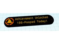 Achievement - Pooped Today! by Urgl