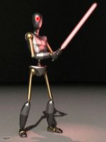 Robot RIGGED3d model