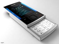 Nokia X3 MusicPhone3d model