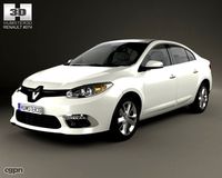 Renault Fluence 20123d model