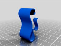 Ratchet tie-down strap clip by benjaminforeal