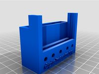 Micro:bit caddy with support for rechargeable battery by digitalmaestro