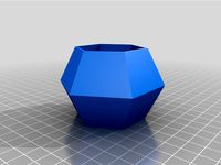 Hexagon Succulent Planter Without Hole by Dharam