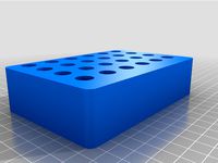 Opentrons Rack for Eppendorf (1.5ml) tubes by beniroquai