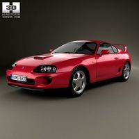 Toyota Supra 19933d model