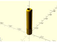 (Audi/VW) door lock pin with variable hole diameter by Hugofant