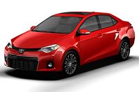 Toyota Corolla 20143d model