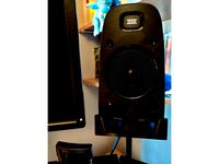 Logitech z623 tripod Speaker mount (needs openbeam hardware) by Tafka