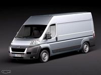 Citroen Jumper 2006-2010 LWB3d model