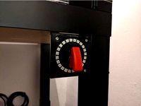 NeoPixel ring and toggle switch panel by kmcallister5