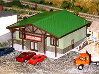 HO Scale Hardware Store by kabrumble