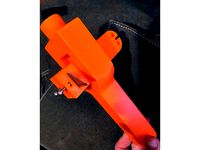 Knurled M6 Knob (for leather strip cutter) by JakeTheMaker