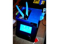 Creality CR-10 top mounted SD card extender + tool holder by skydog538