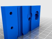Plate for mount 30w or 40w laser on neje 2 by tintek