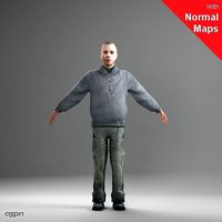 CBoy0007-TP / 3D Human for superior visualizations3d model