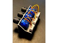 Mounting Bracket for Potentiometer or Input/Output Jacks by PhaseDock