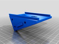 Ender 3 v2 Screen Support Stock & Without Screws by KaminoKGY