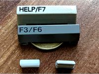 Commodore Plus/4 f-key and plunger by aitsch