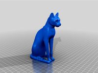 Cat at the British museum London by thebuyer2016