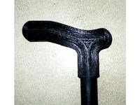walkingstick handle 22mm by Nys1