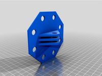 Aircraft shock-absorbing camera bracket  by yhtmaker