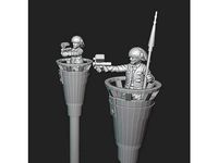 Rebel Sentry Towers (star wars legion scale) by McAnultyMiniatures