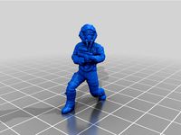 A-Wing Pilots (star wars legion scale) by McAnultyMiniatures