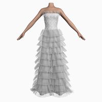 Wedding Dress 008.13d model