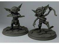 D&D tabletop miniatures goblin by Francky_