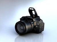 Canon 600D3d model