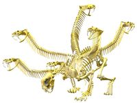 Kamadan Skeleton by sleyvas