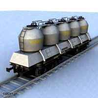 wagon153d model