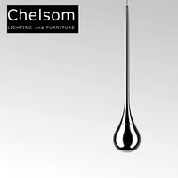 Teardrop Chelsom Pendant3d model