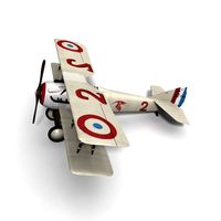 SPAD S.VII3d model
