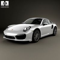 Porsche 911 Carrera (991) Turbo 20123d model