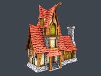 Fairytale House3d model