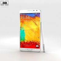 Samsung Galaxy Note 3 Neo White3d model