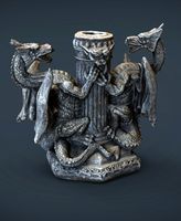 Dragons Candle3d model