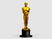 OSCAR Award Statue3d model