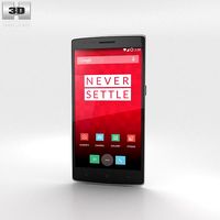 OnePlus One Silk White3d model