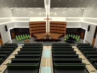 Church Interior3d model