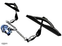 Wiper with transmission and drive unit3d model