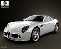 Alfa-Romeo 8C Competizione 20073d model