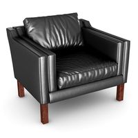 Armchair Borge Mogensen3d model