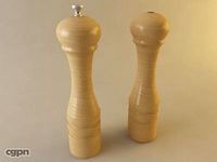Salt Shaker and Pepper Mill3d model