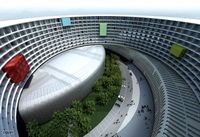 3d building 2183d model